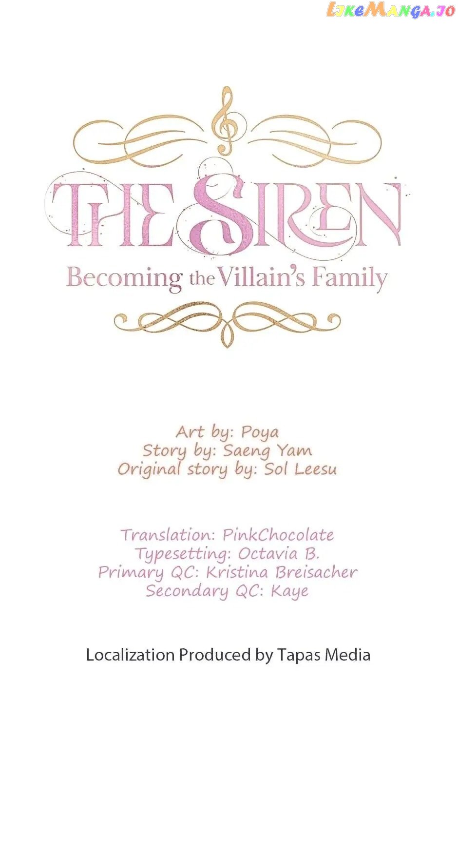 The Siren: Becoming the Villain's Family Chapter 3 - page 1