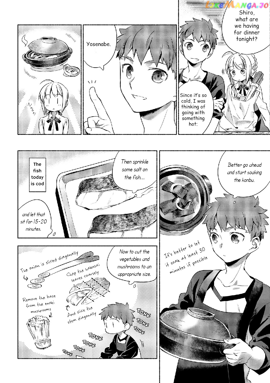 What's Cooking at the Emiya House Today? chapter 1 - page 4