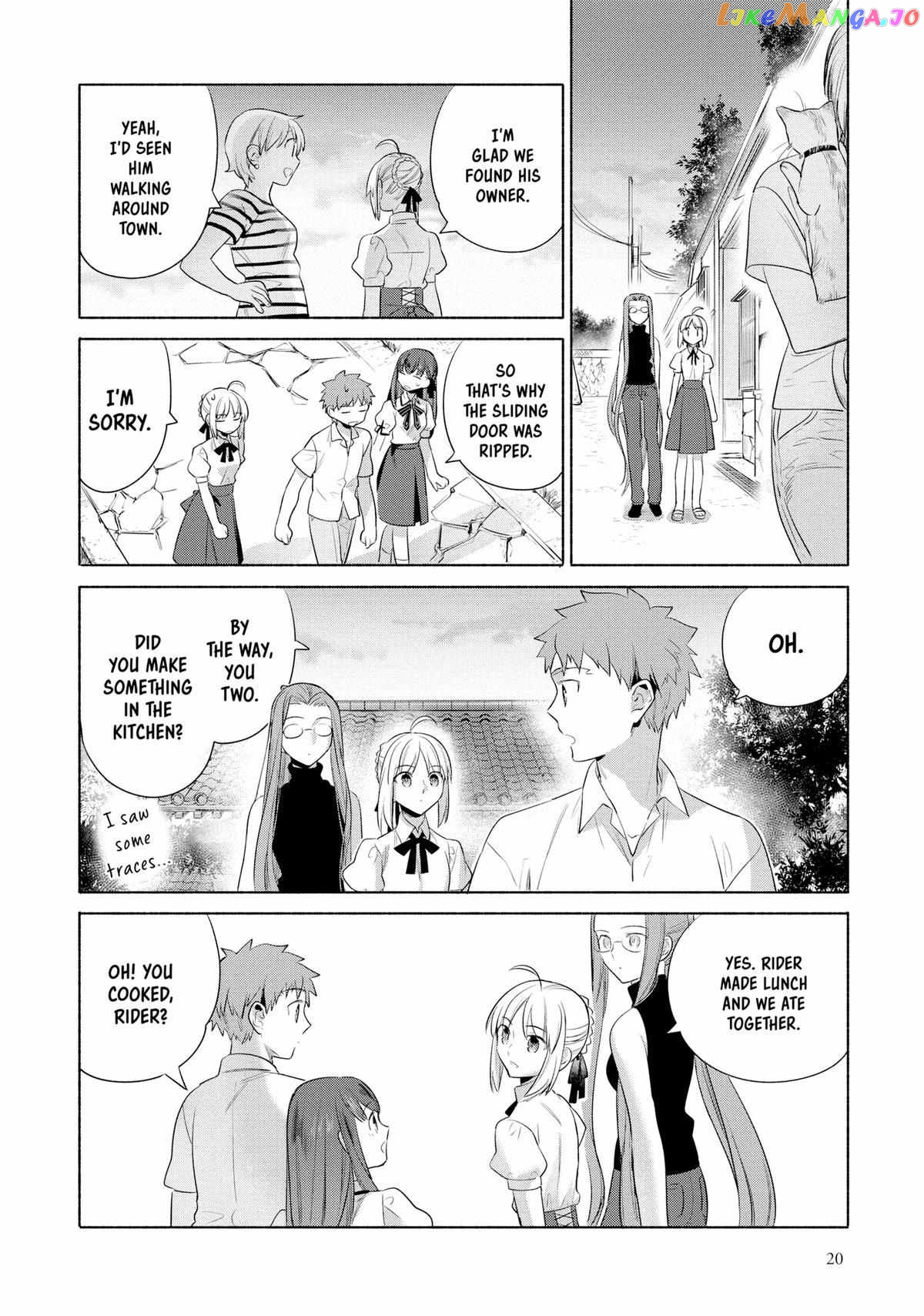 What's Cooking at the Emiya House Today? Chapter 25 - page 21