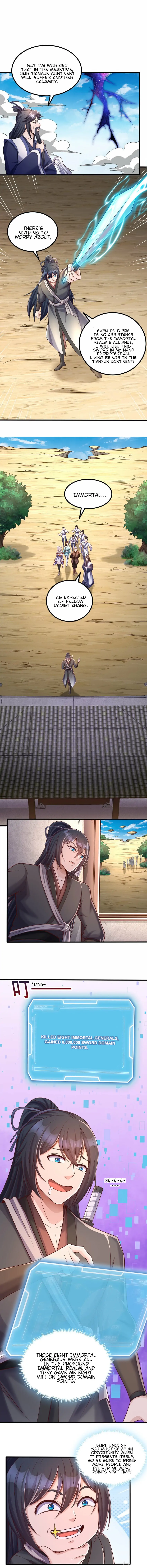 With A Sword Domain, I Can Become The Sword Saint Chapter 80 - page 9