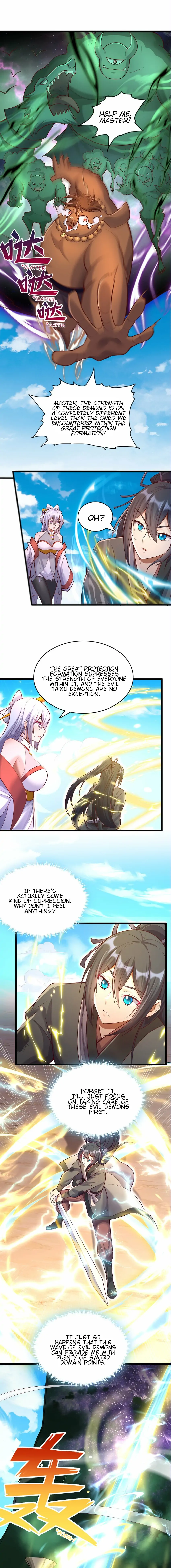 With A Sword Domain, I Can Become The Sword Saint Chapter 82 - page 3