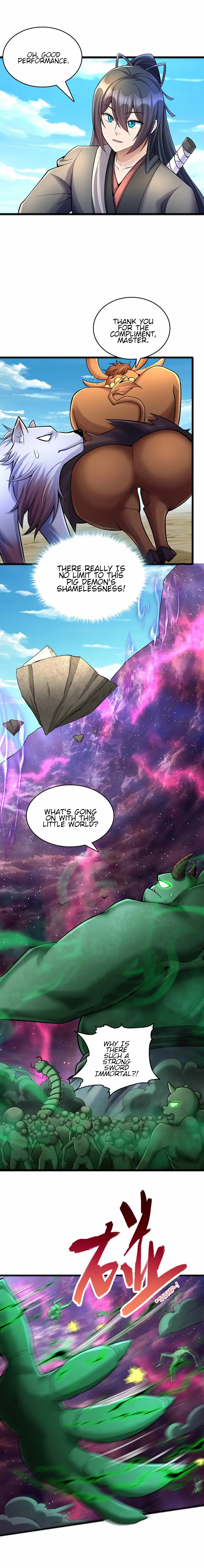 With A Sword Domain, I Can Become The Sword Saint Chapter 82 - page 6