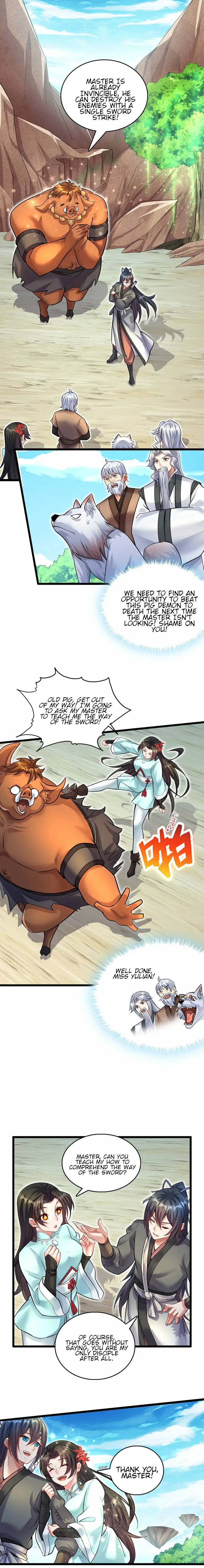 With A Sword Domain, I Can Become The Sword Saint Chapter 83 - page 4