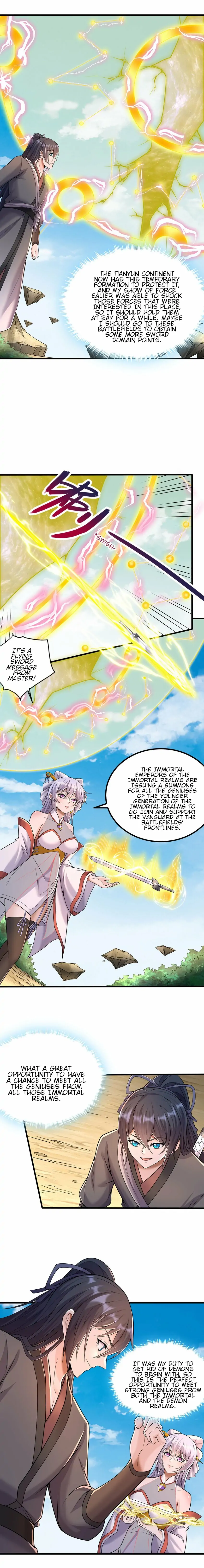With A Sword Domain, I Can Become The Sword Saint Chapter 86 - page 7