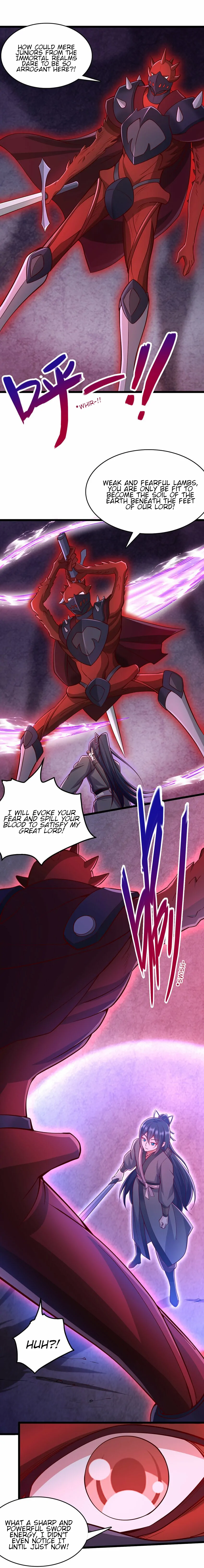 With A Sword Domain, I Can Become The Sword Saint Chapter 98 - page 5