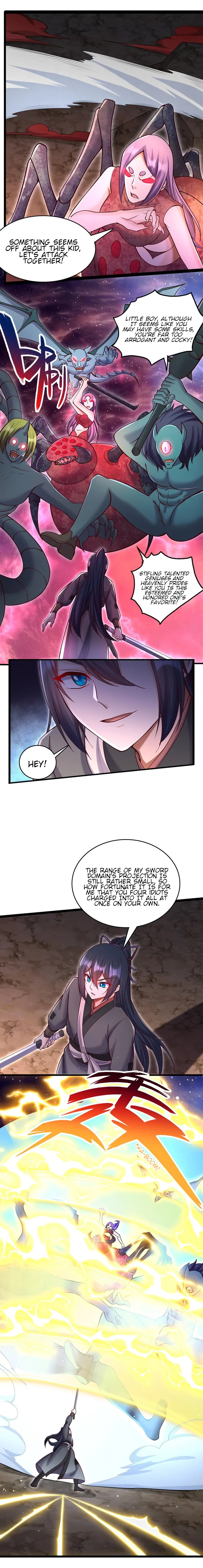 With A Sword Domain, I Can Become The Sword Saint Chapter 99 - page 9