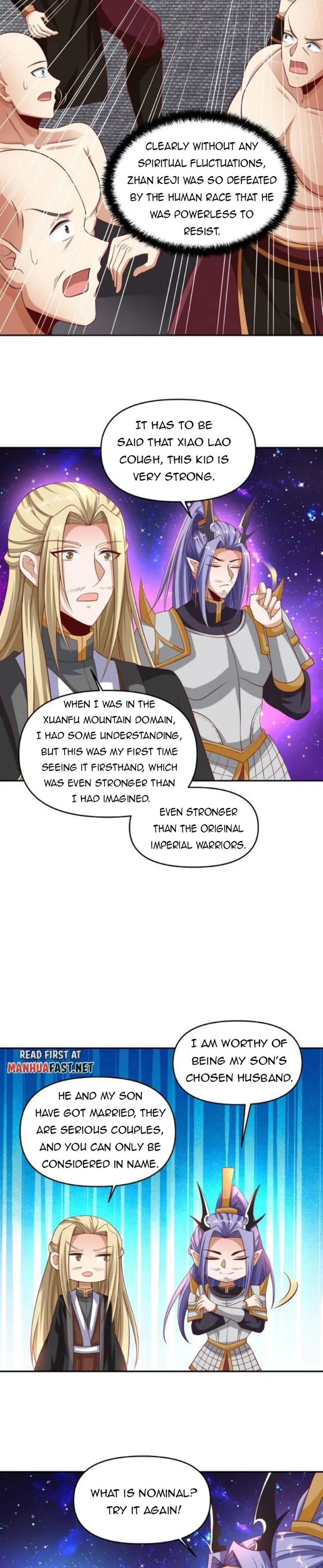 Empress’ Husband is Actually Invincible Chapter 295 - page 8