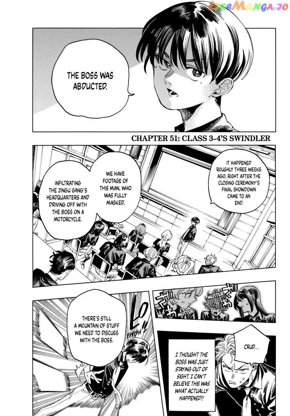 Akabane Honeko No Bodyguard Chapter 51 - page 1