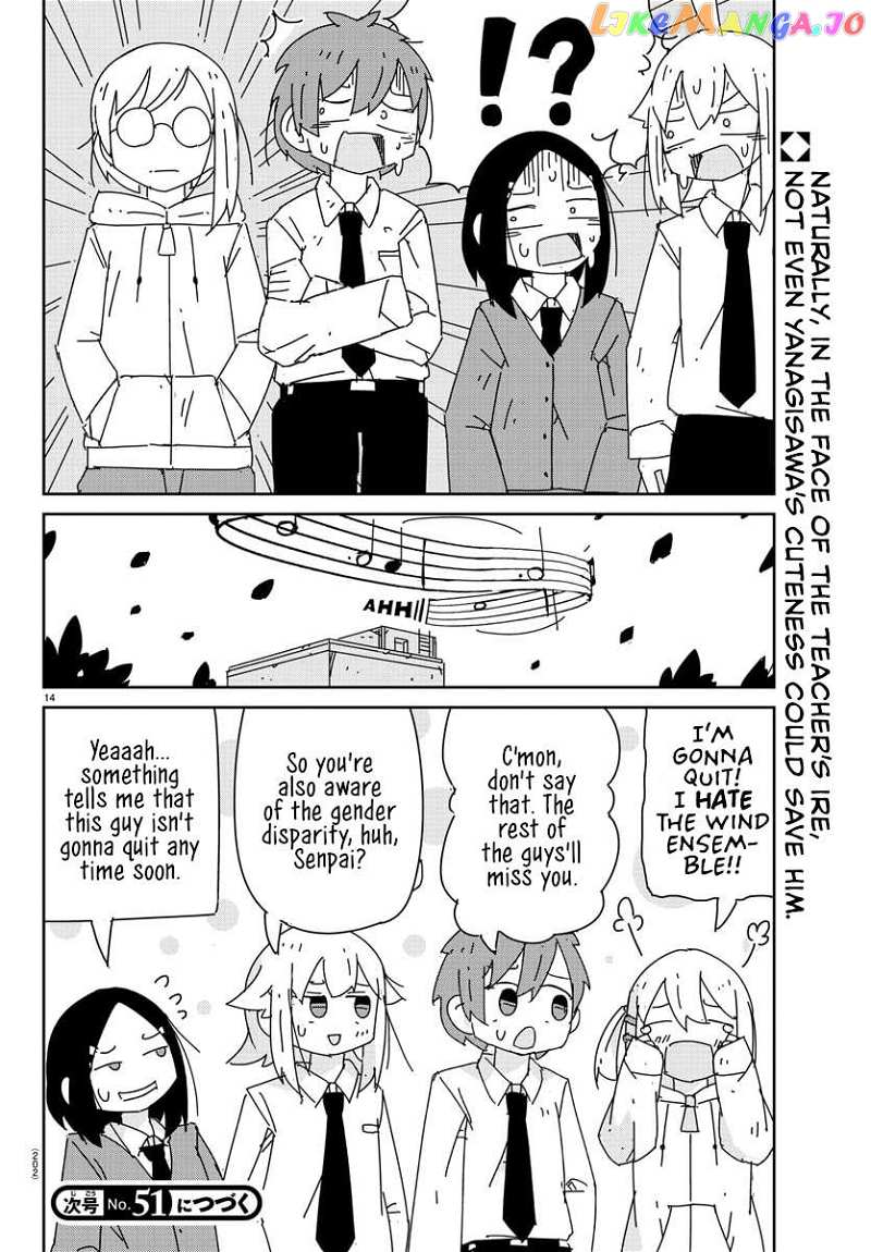 Hagino-San Wants To Quit The Wind Ensemble Chapter 20 - page 14
