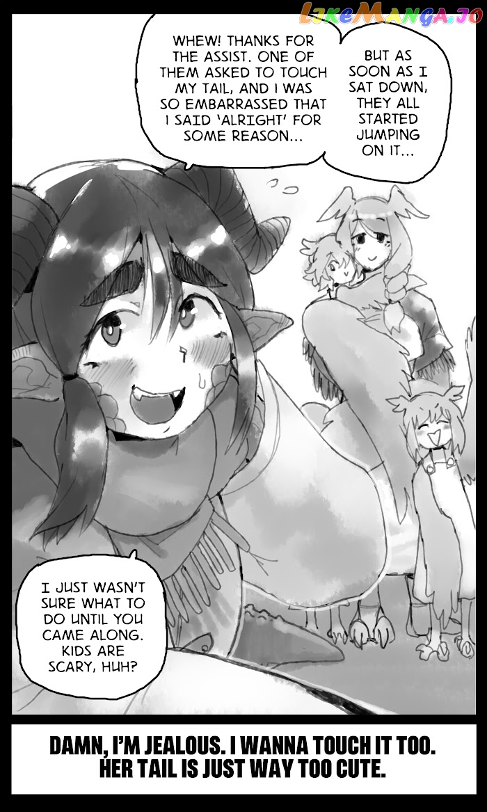 My Childhood Friend Is A Dragon Who's Embarrassed About the Size Of Her Tail chapter 2 - page 3