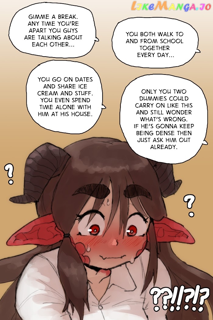 My Childhood Friend Is A Dragon Who's Embarrassed About the Size Of Her Tail chapter 6 - page 2