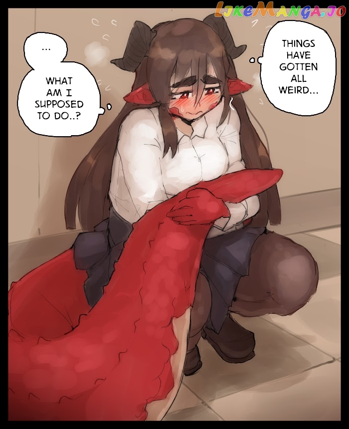 My Childhood Friend Is A Dragon Who's Embarrassed About the Size Of Her Tail chapter 7 - page 5