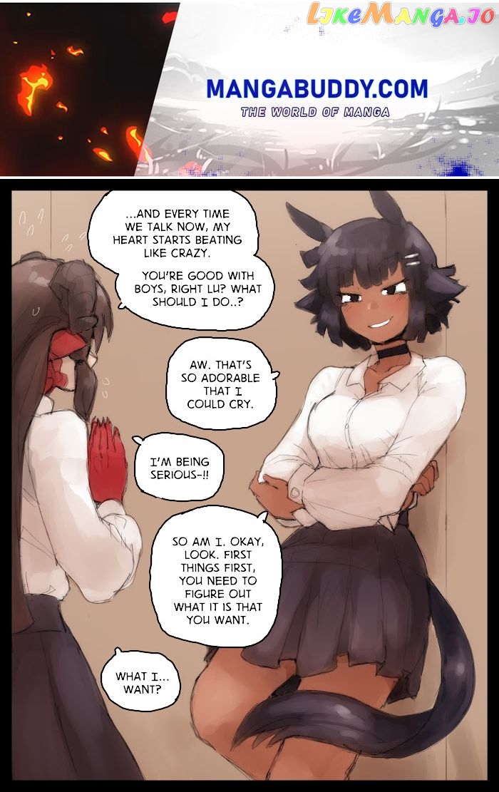 My Childhood Friend Is A Dragon Who's Embarrassed About the Size Of Her Tail chapter 8 - page 1