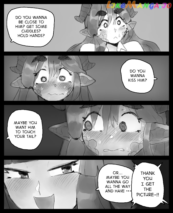 My Childhood Friend Is A Dragon Who's Embarrassed About the Size Of Her Tail chapter 8 - page 2