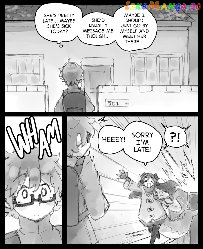 My Childhood Friend Is A Dragon Who's Embarrassed About the Size Of Her Tail chapter 9 - page 2