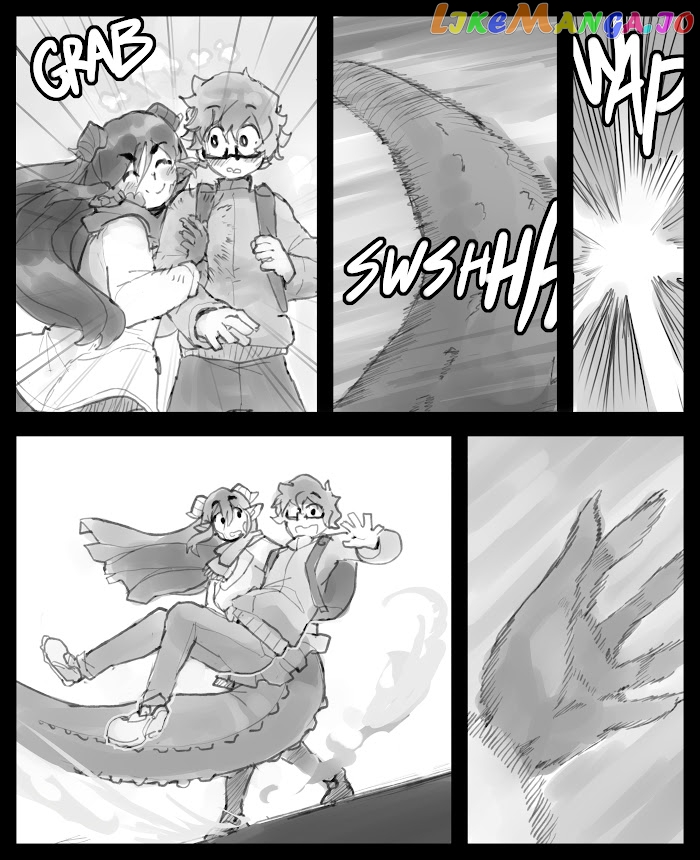 My Childhood Friend Is A Dragon Who's Embarrassed About the Size Of Her Tail chapter 9 - page 3