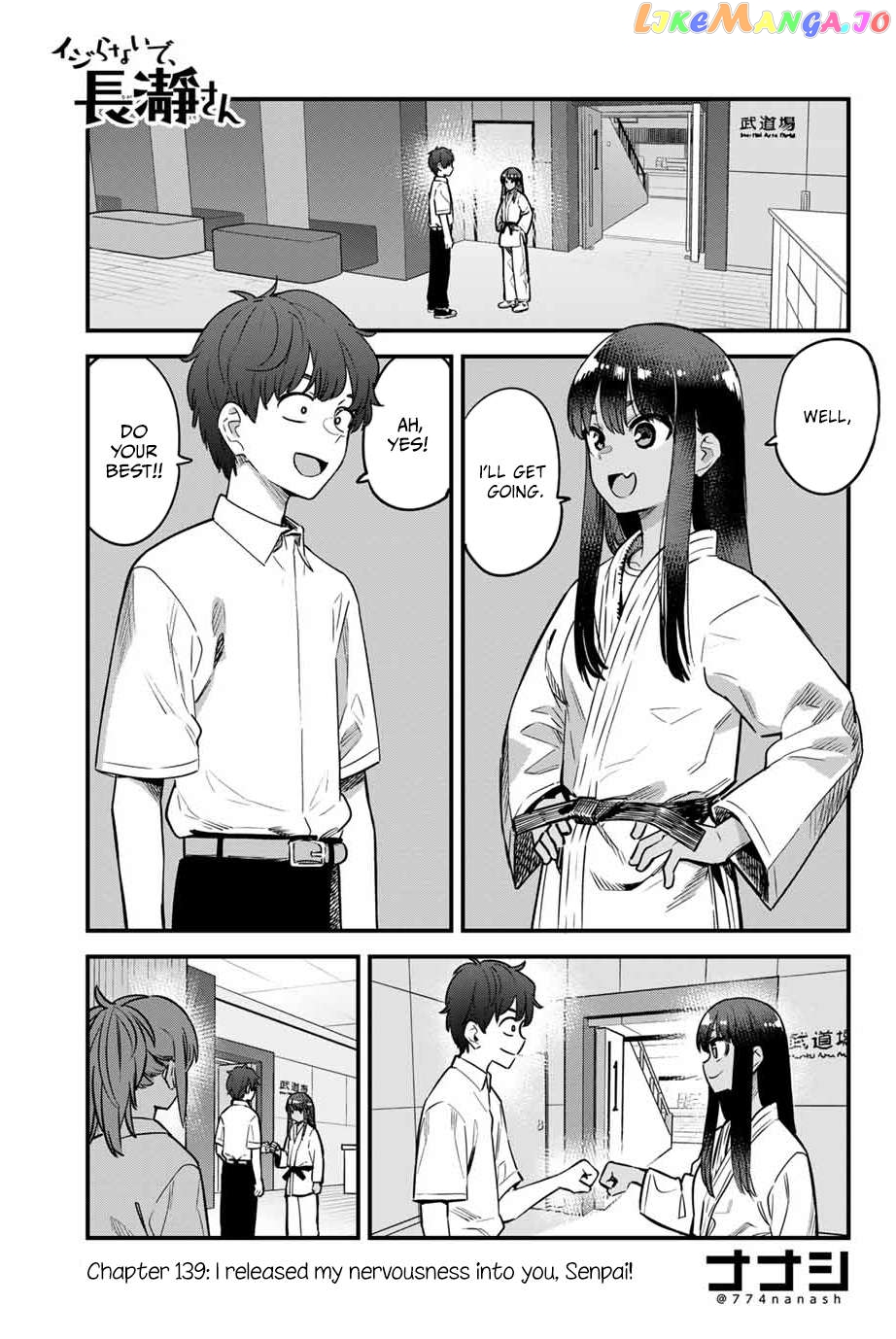 Please Don’t Bully Me, Nagatoro Chapter 139 - page 1