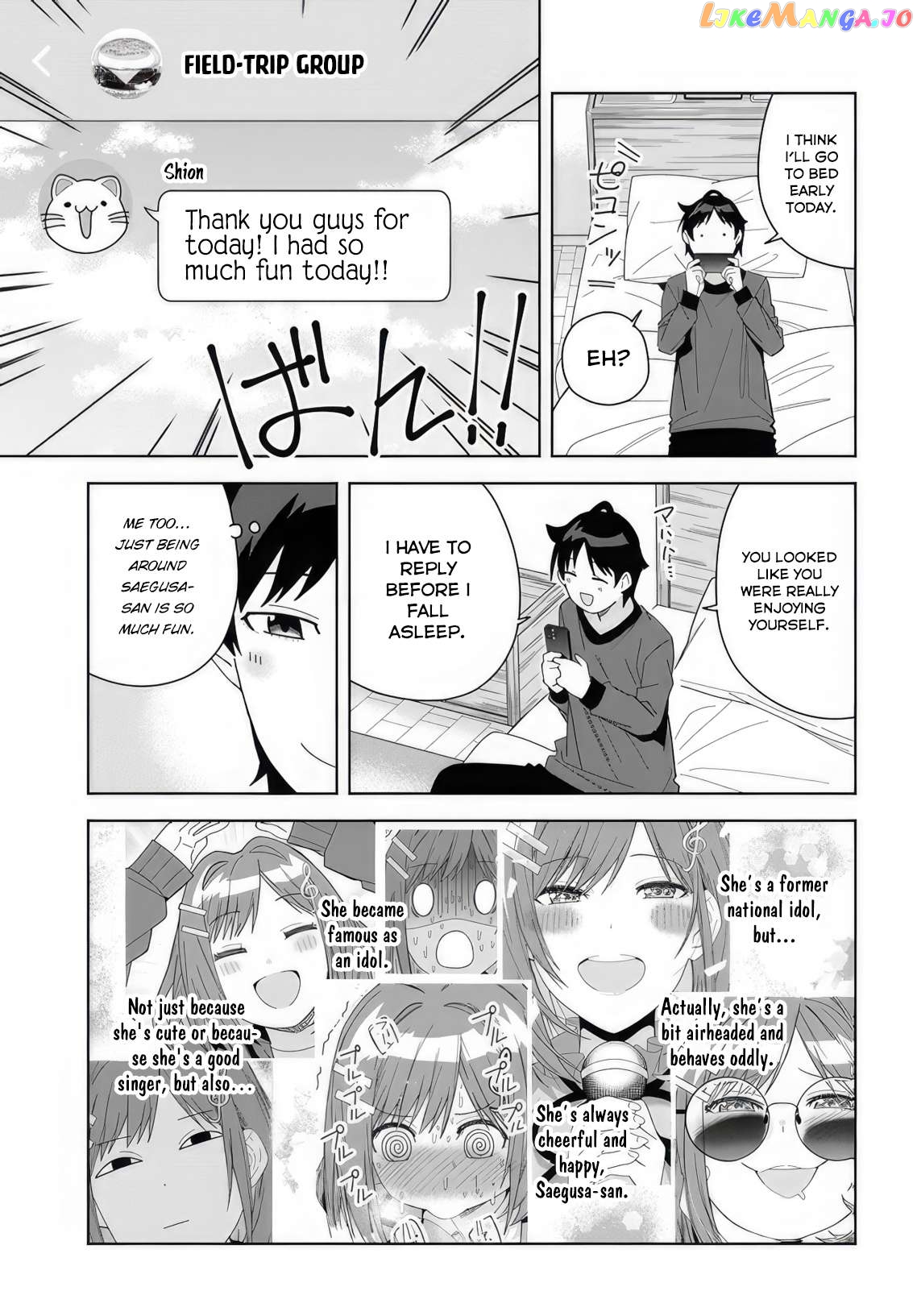 Classmate No Moto Idol Ga, Tonikaku Kyodou Fushin Nan Desu Chapter 7 - page 21