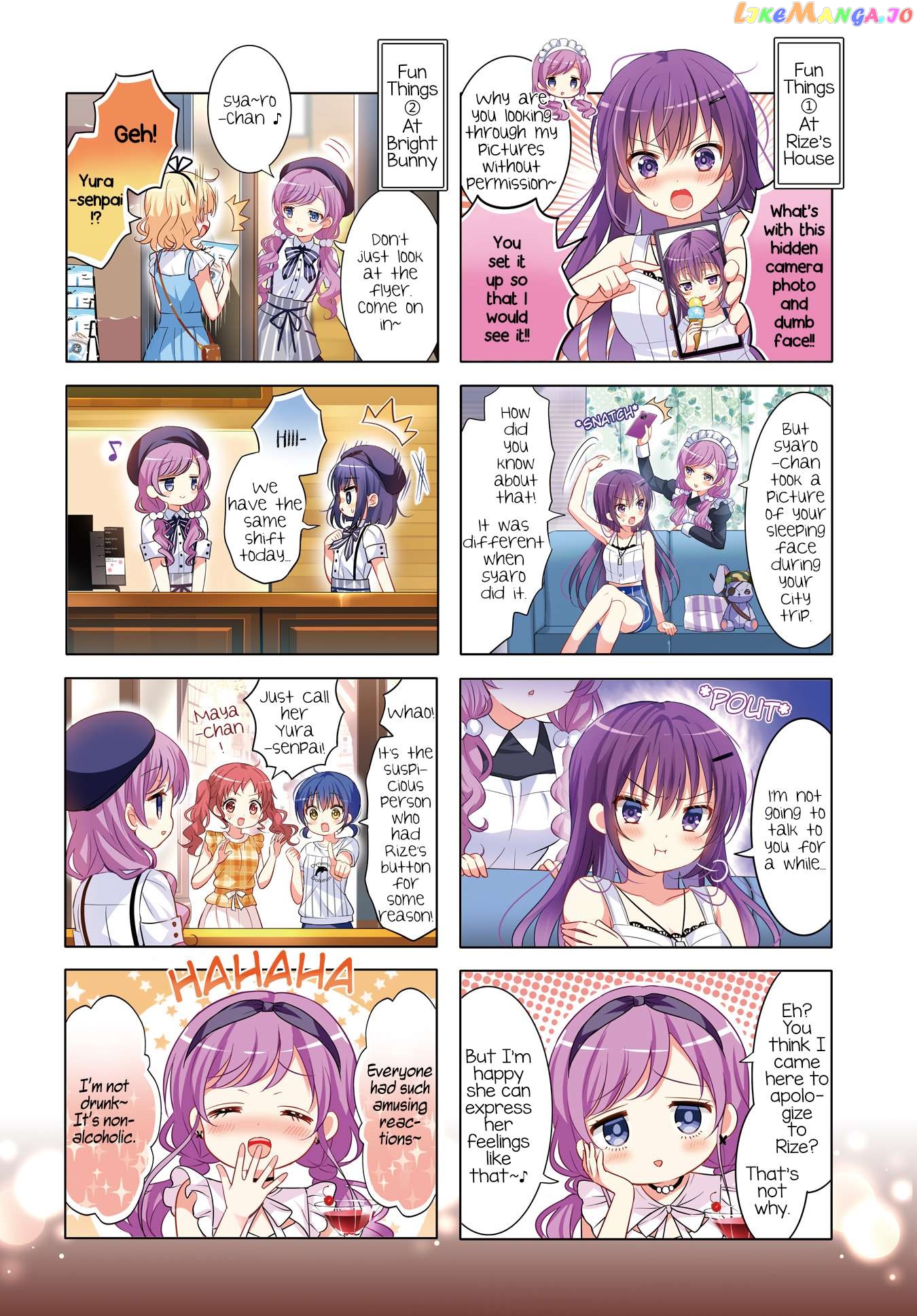 Gochuumon wa Usagi Desu ka? Chapter 157 - page 2