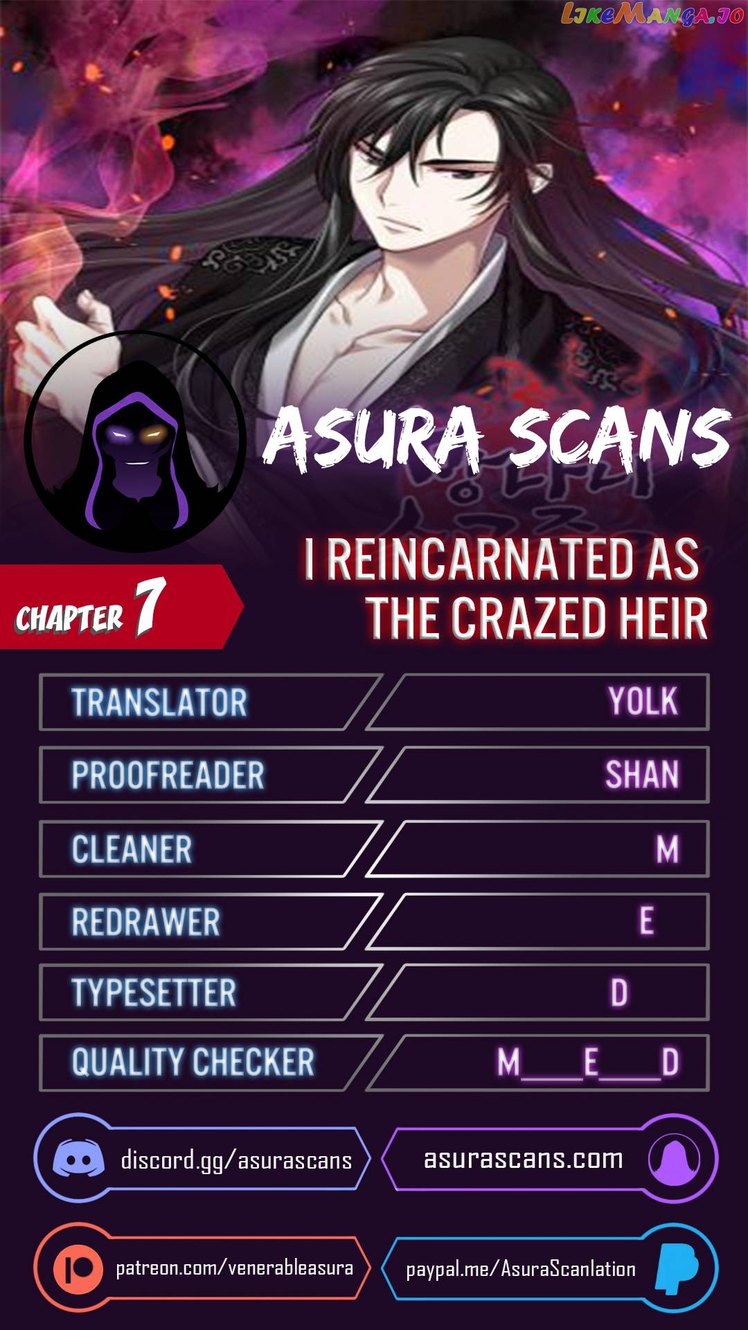 I Reincarnated As The Crazed Heir Chapter 7 - page 1