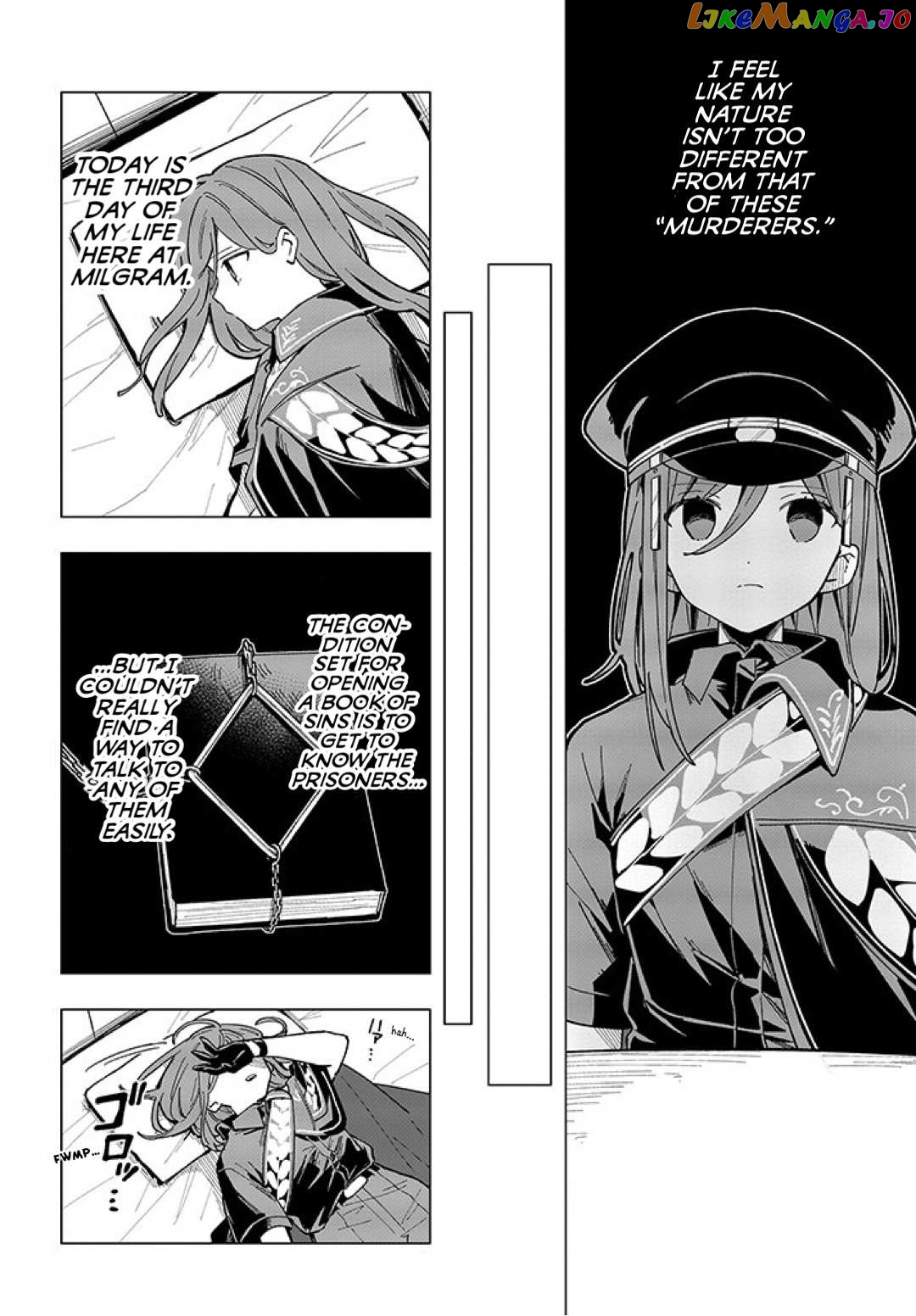 MILGRAM: Jikken Kangoku to Kanshu no Shoujo Chapter 8 - page 16