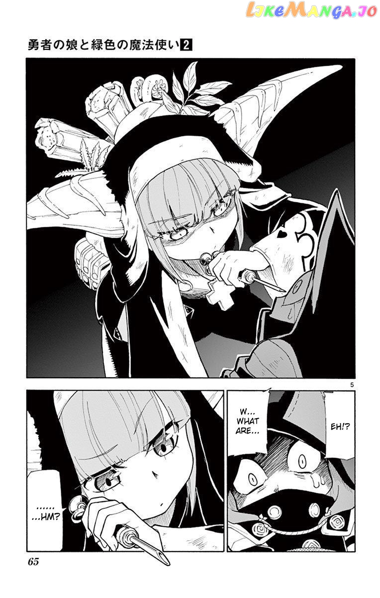 The Hero Girl And The Green Magician chapter 7 - page 5