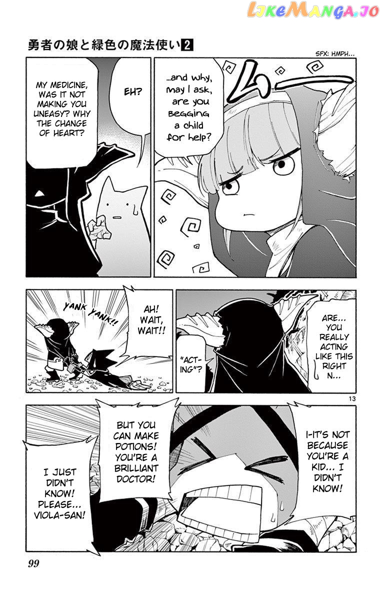 The Hero Girl And The Green Magician chapter 8 - page 13