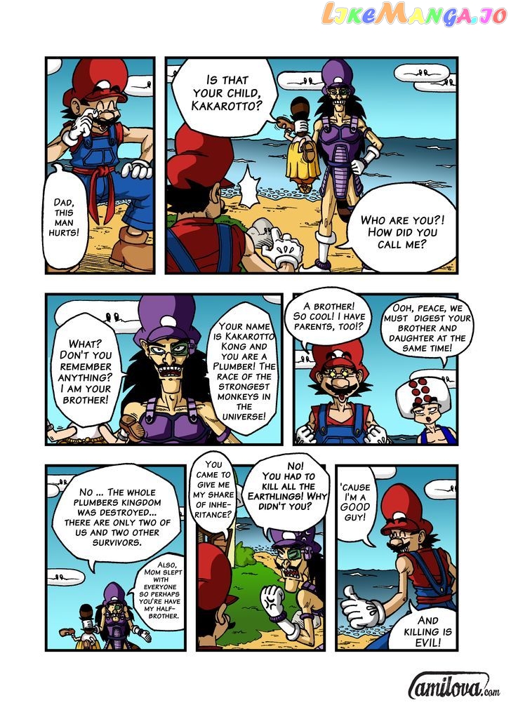 Super Dragon Bros Z chapter 1 - page 9