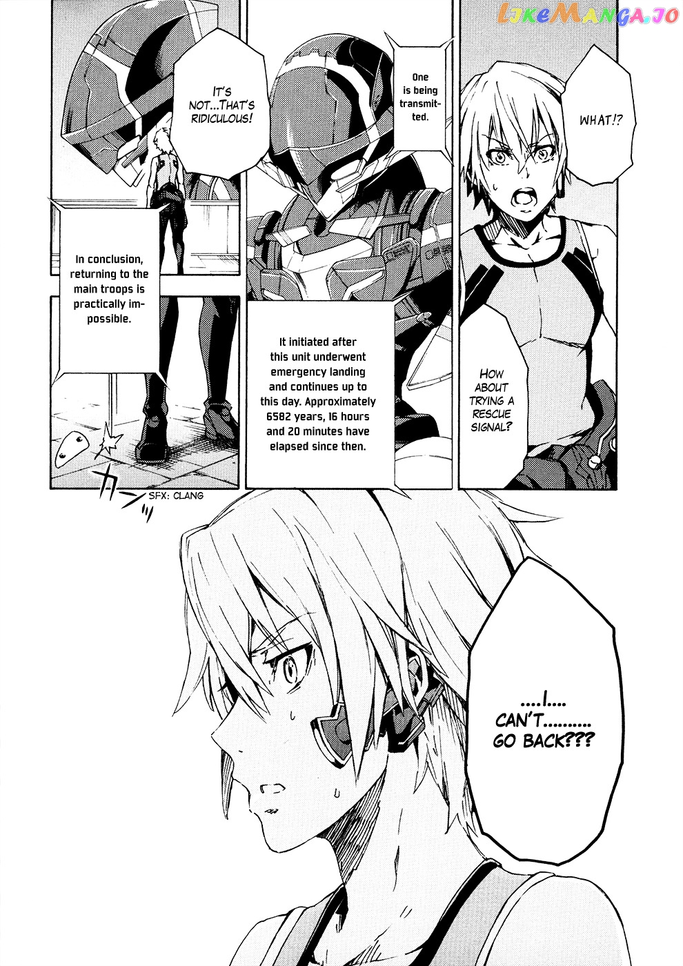 Suisei No Gargantia chapter 8 - page 13