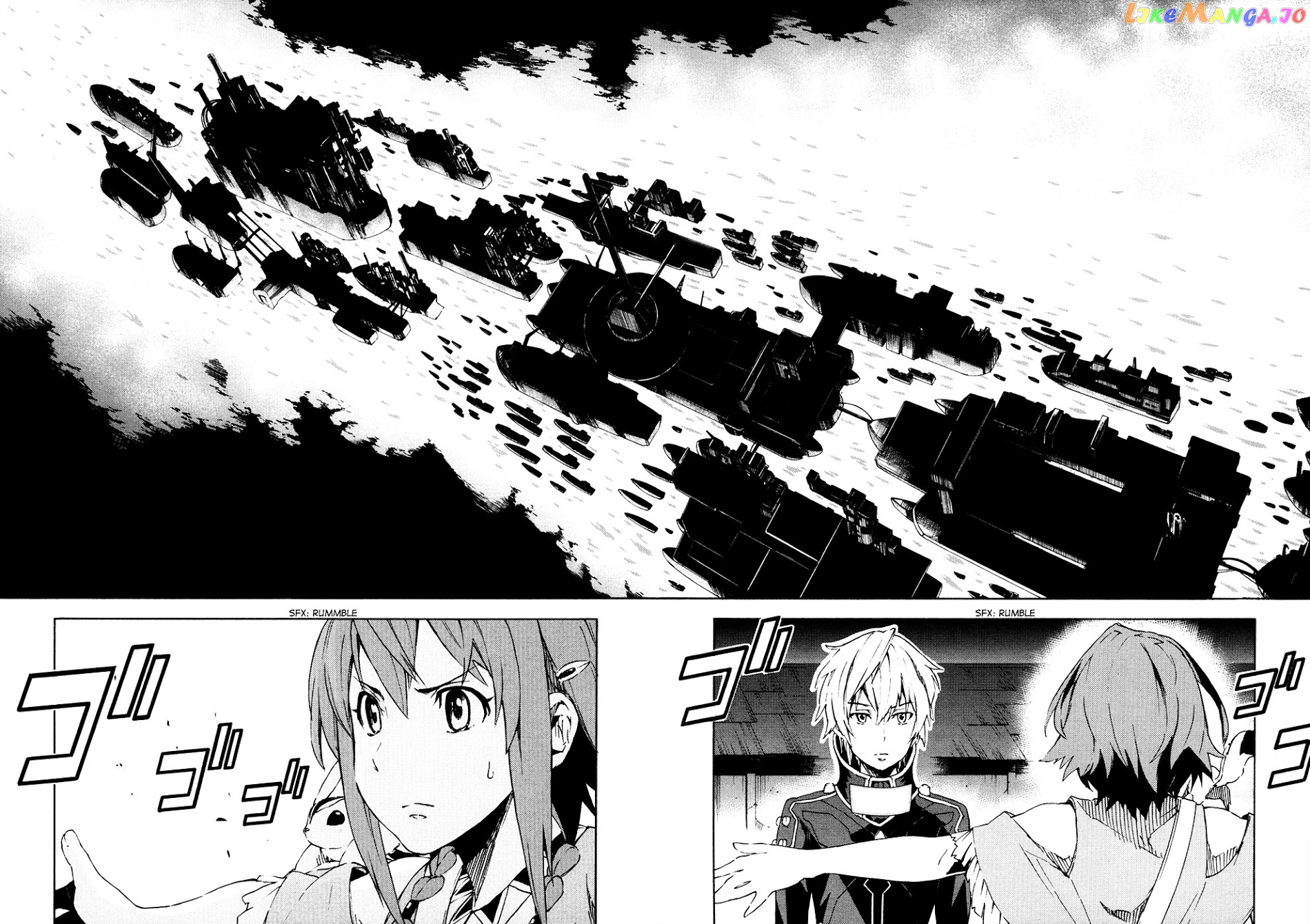 Suisei No Gargantia chapter 8 - page 4