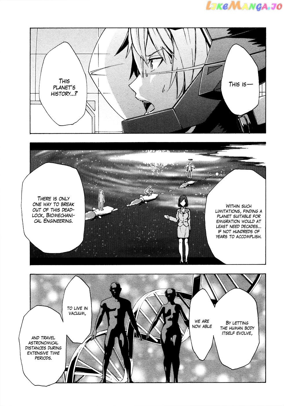 Suisei No Gargantia chapter 9 - page 35