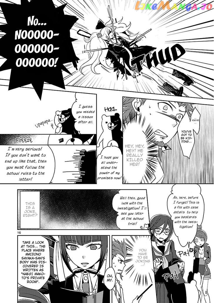 Danganronpa - Kibou no Gakuen to Zetsubou no Koukousei chapter 2 - page 15