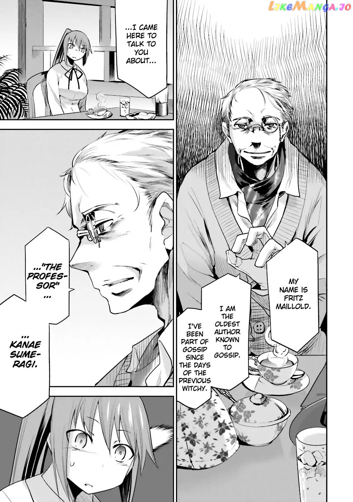 Dansai Bunri No Crime Edge chapter 32 - page 2