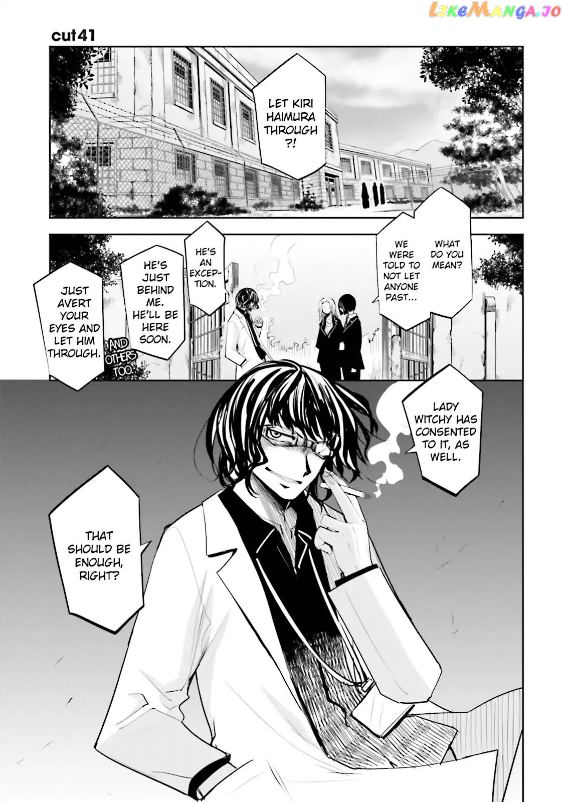 Dansai Bunri No Crime Edge chapter 41 - page 1