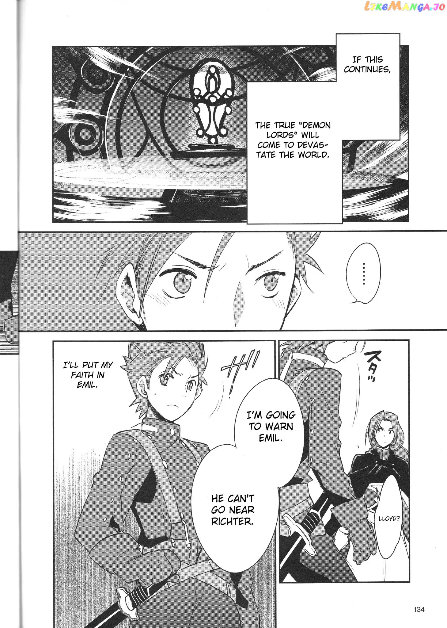 Tales of Symphonia - Ratatosk no Kishi - Onshuu no Richter chapter 14.1 - page 14