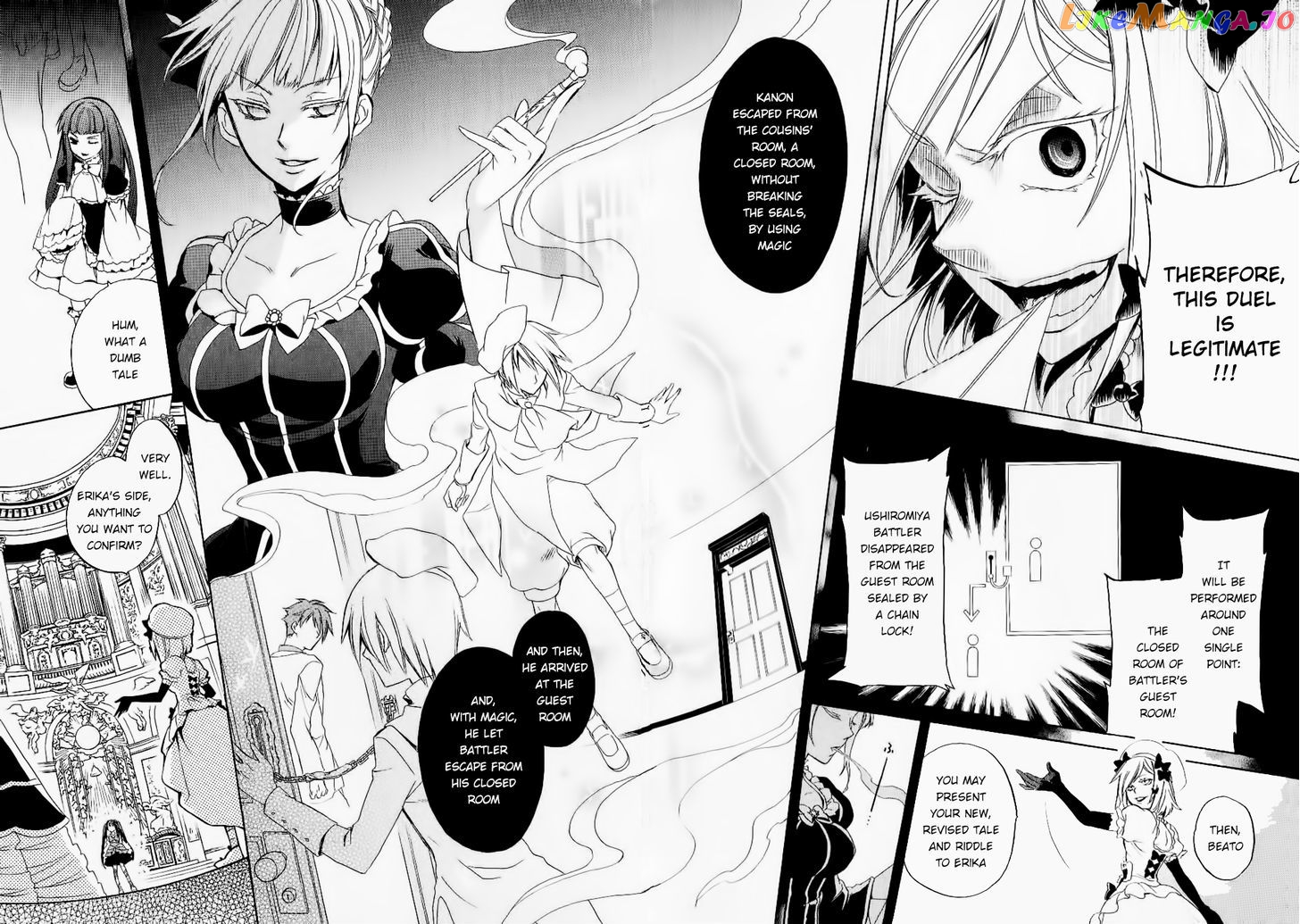 Umineko no Naku Koro ni Chiru Episode 6: Dawn of the Golden Witch chapter 23 - page 61