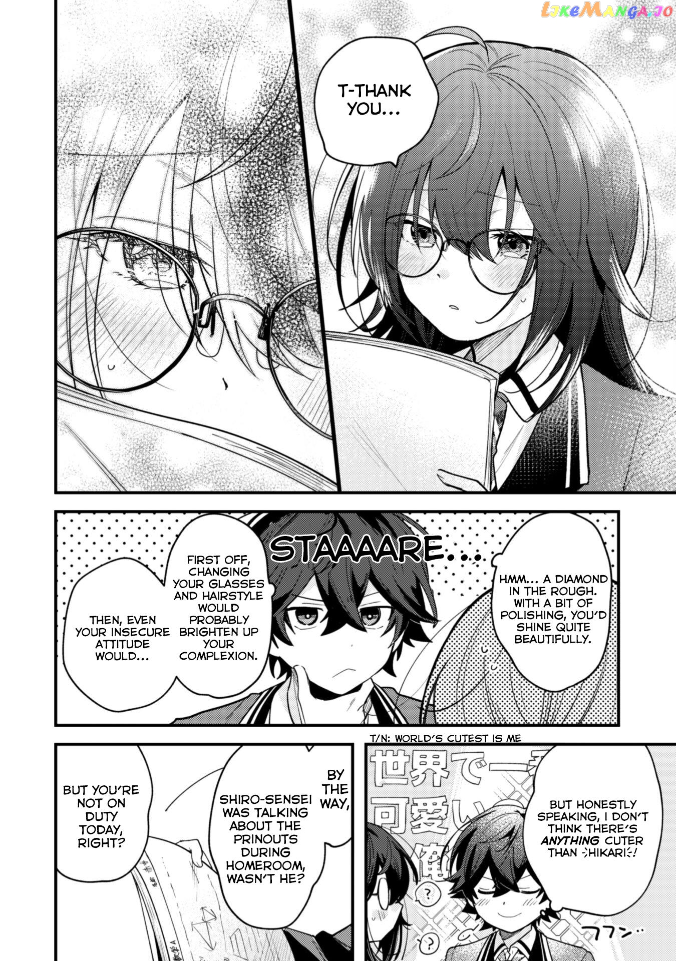 Sekai De Ichiban “Kawaii” Amamiya-San, Nibanme Wa Ore. chapter 1 - page 24