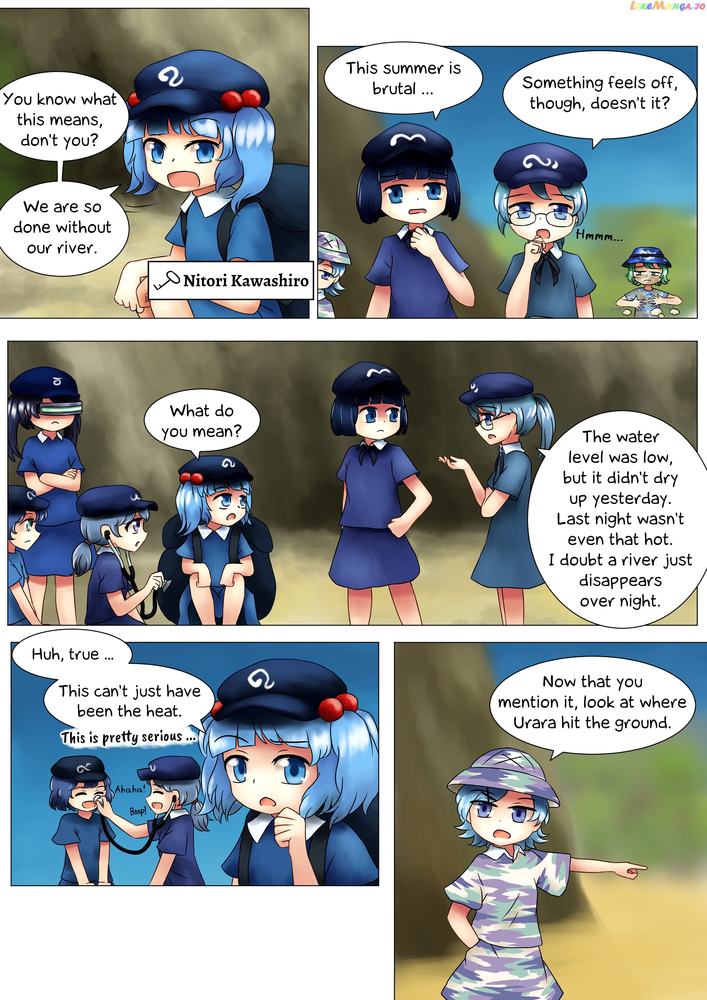 Touhou - Kappa-Squad chapter 2.1 - page 7