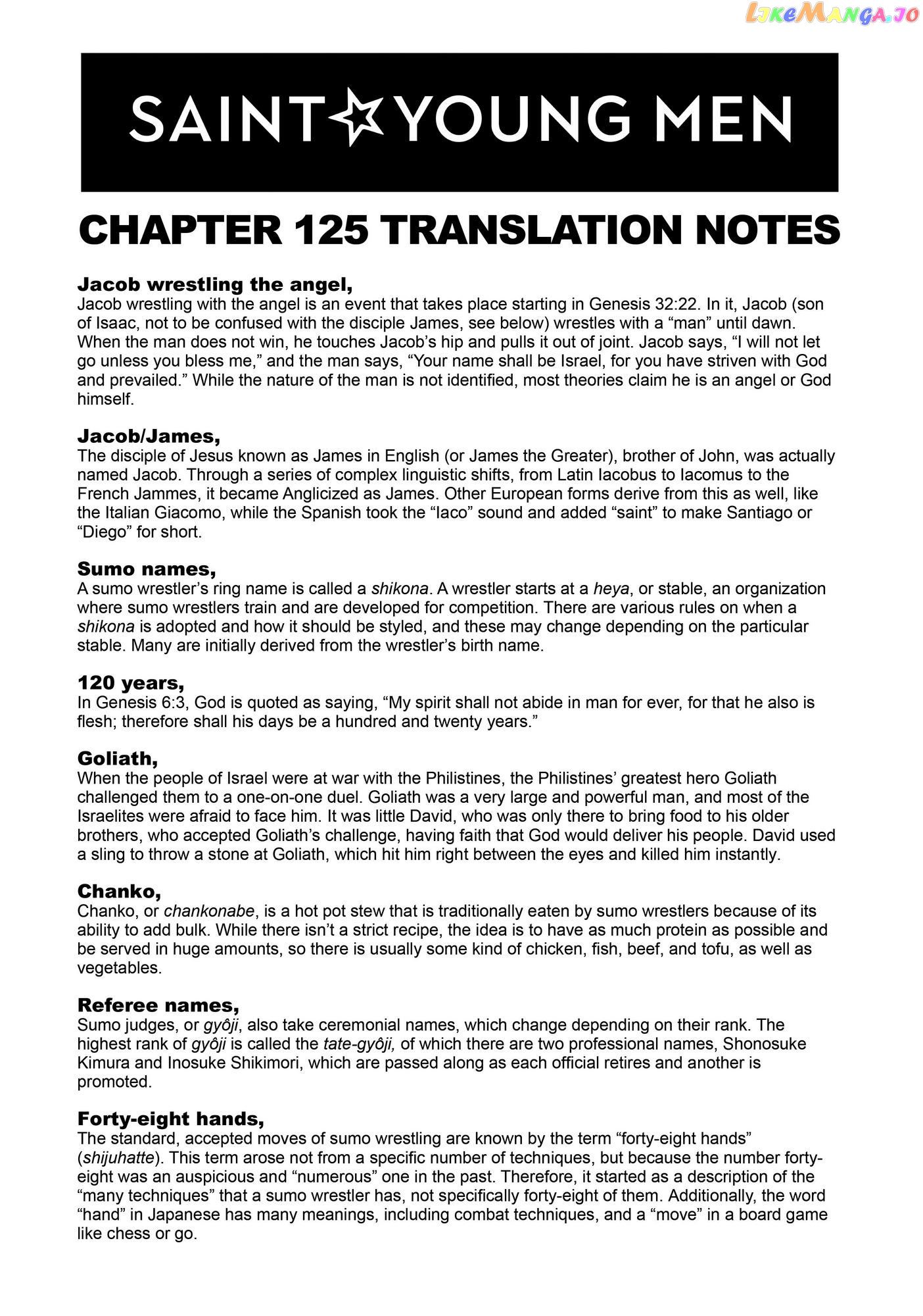 Saint Oniisan chapter 125 - page 14