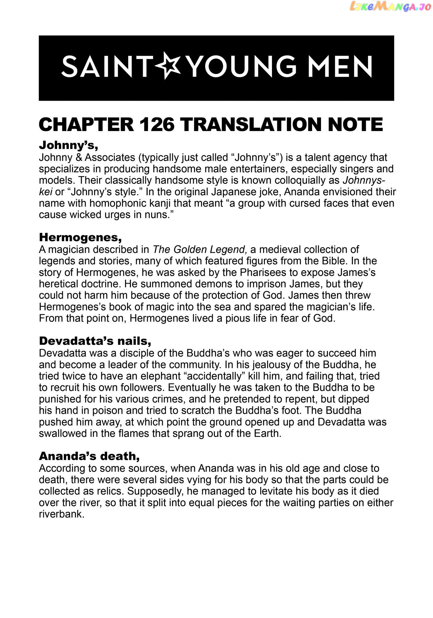 Saint Oniisan chapter 126 - page 14