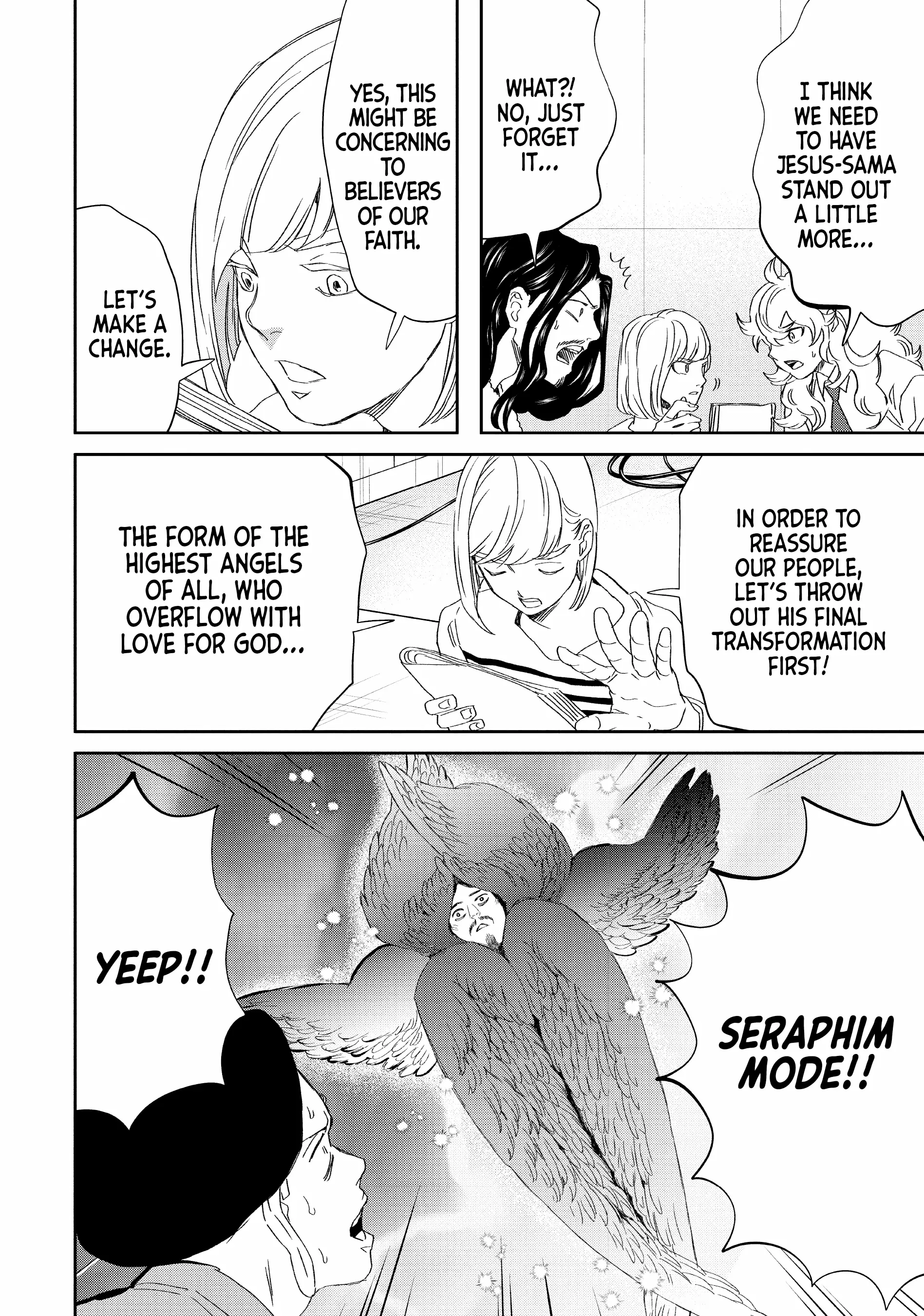 Saint Oniisan chapter 148 - page 11