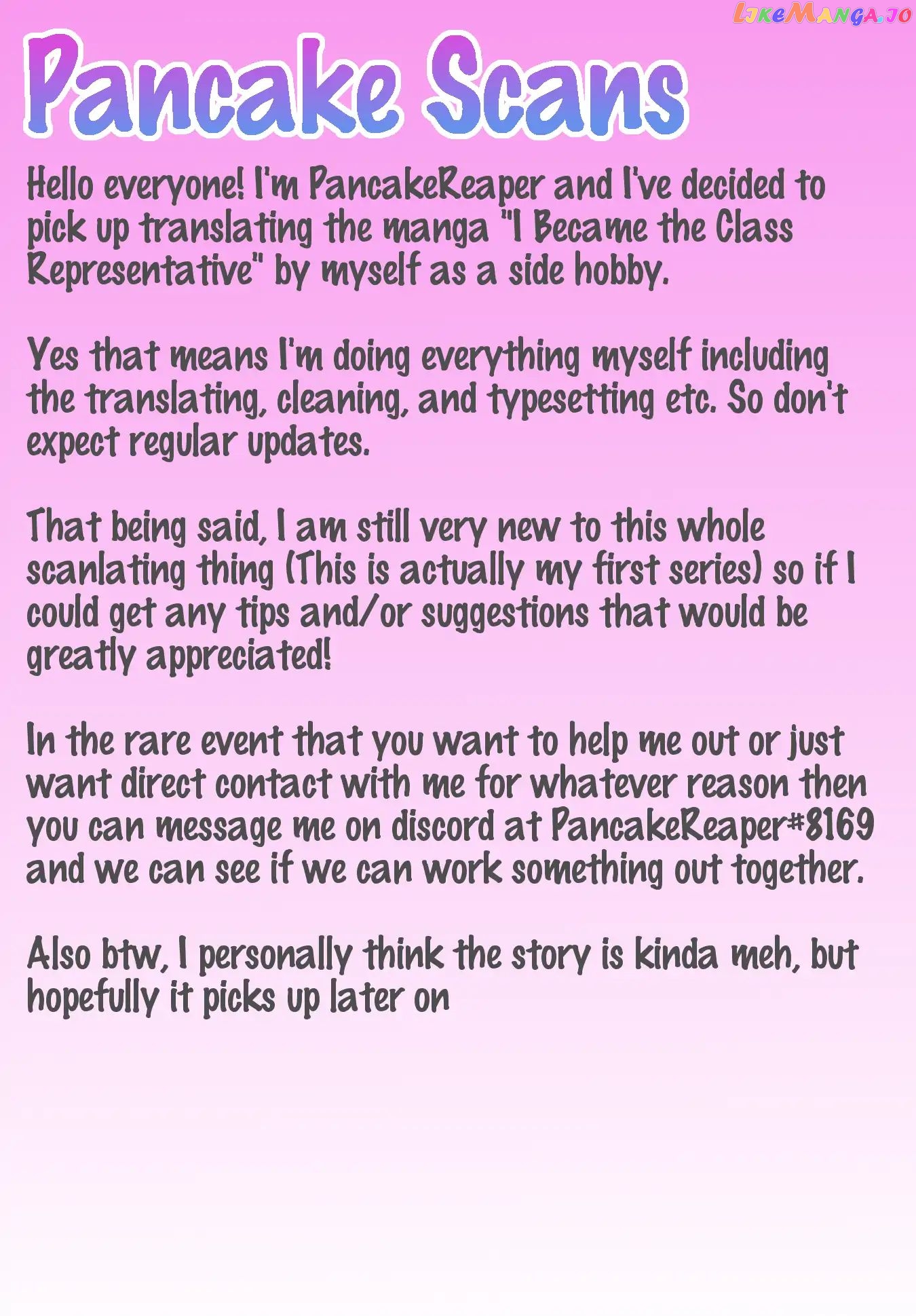 I Became the Class Representative chapter 6 - page 1