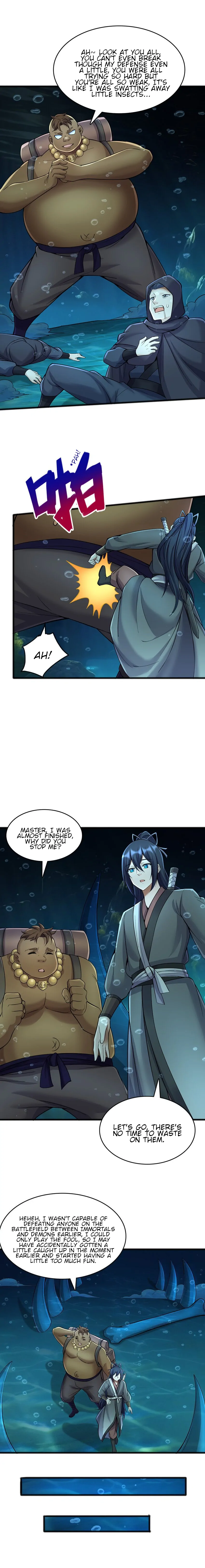 With A Sword Domain, I Can Become The Sword Saint Chapter 107 - page 8