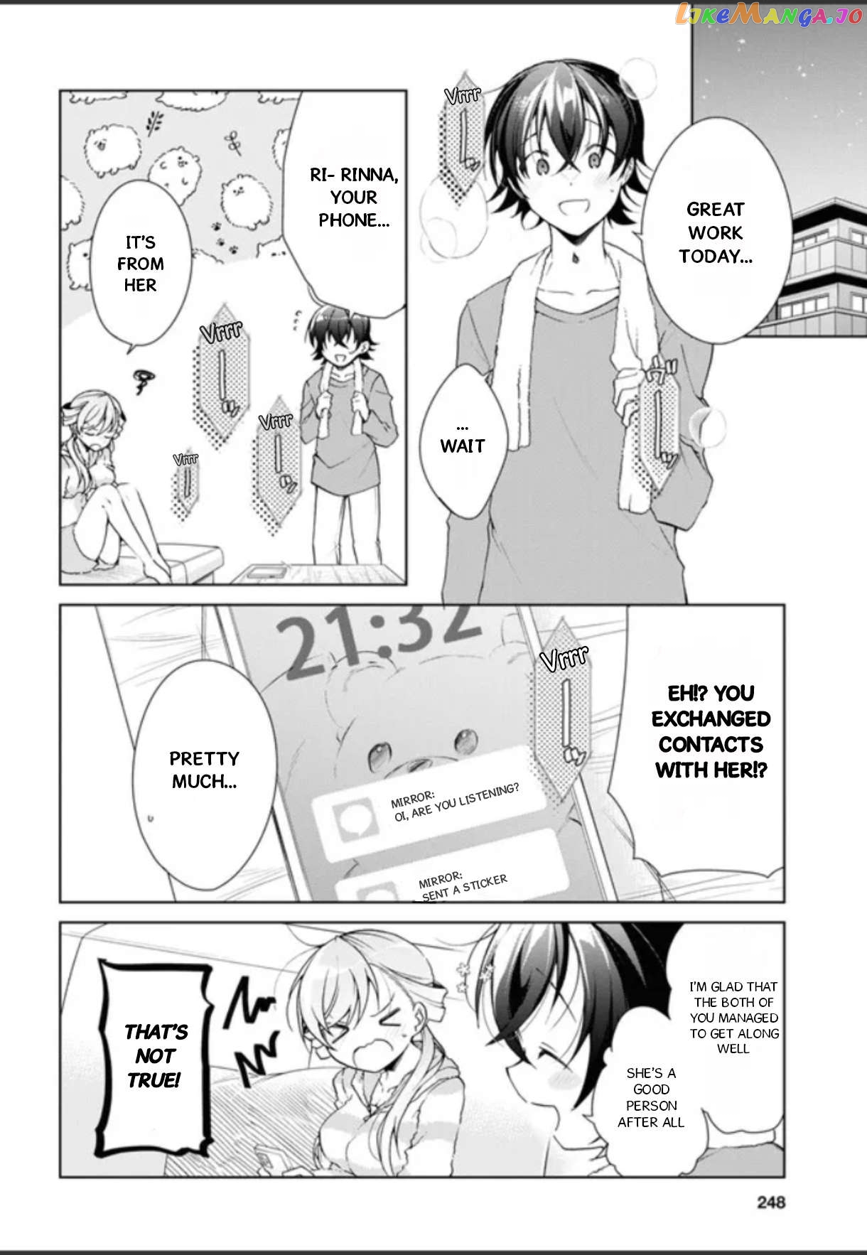 Isshiki-san wa Koi wo shiritai Chapter 32.5 - page 22