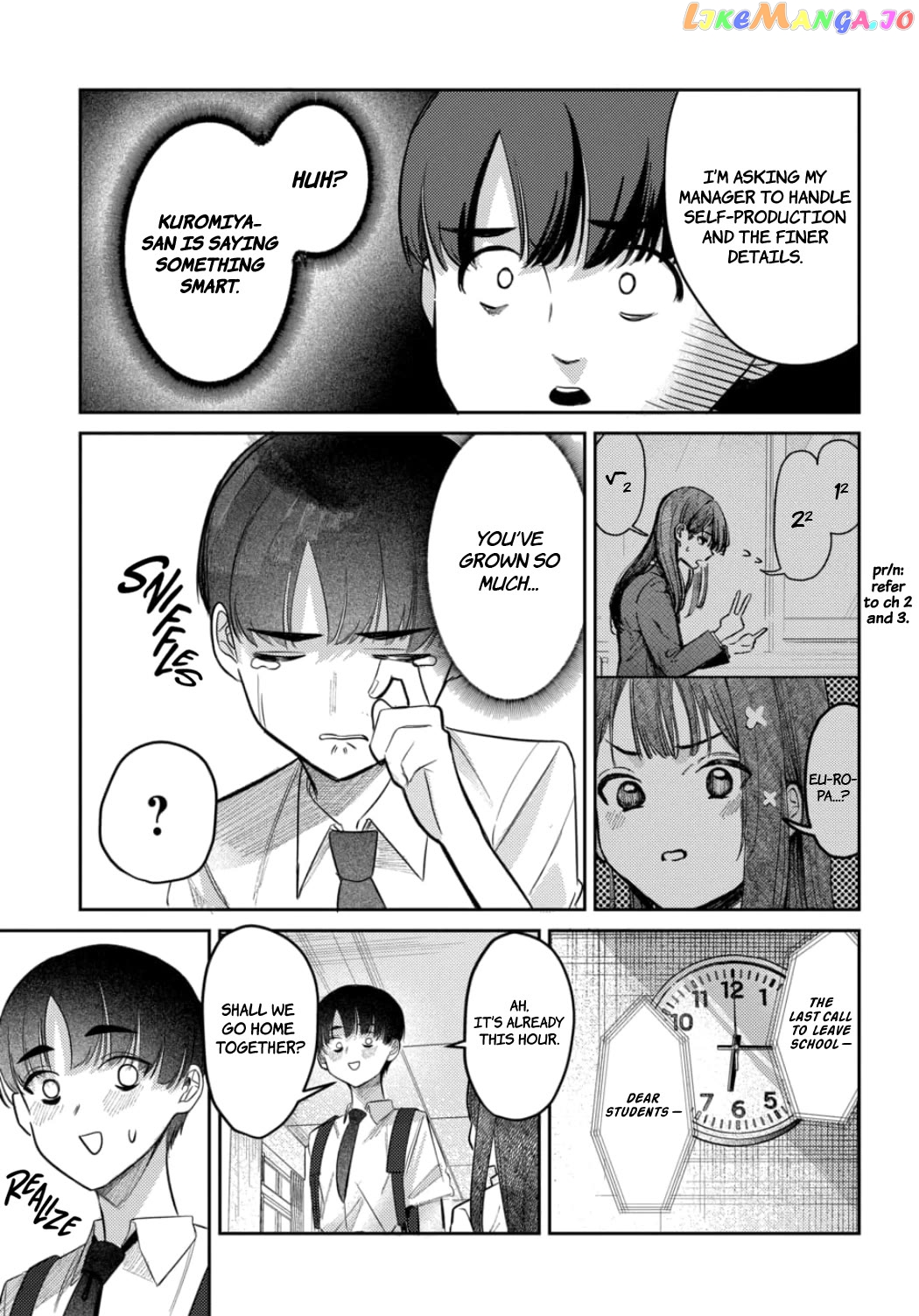 Houkago No Idol Ni Wa Himitsu Ga Aru Chapter 22 - page 7