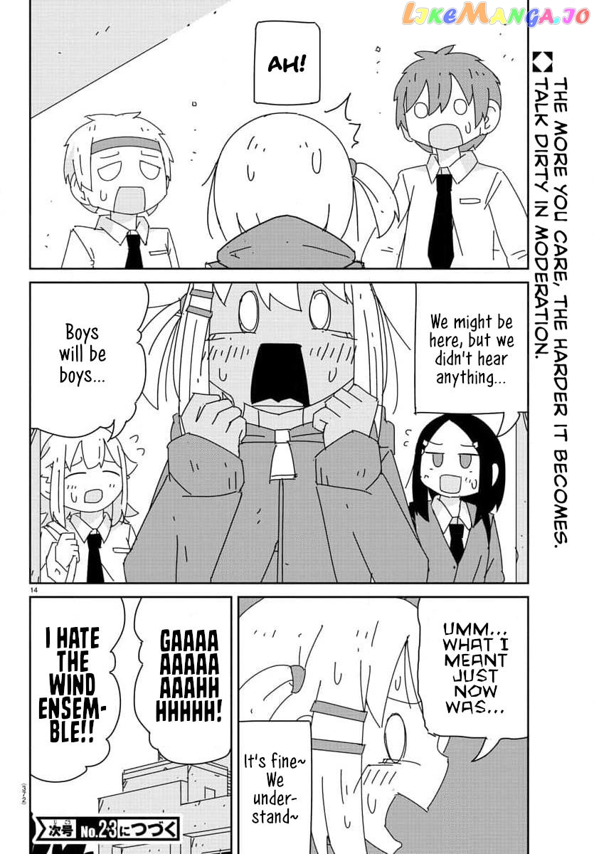 Hagino-San Wants To Quit The Wind Ensemble Chapter 24 - page 14