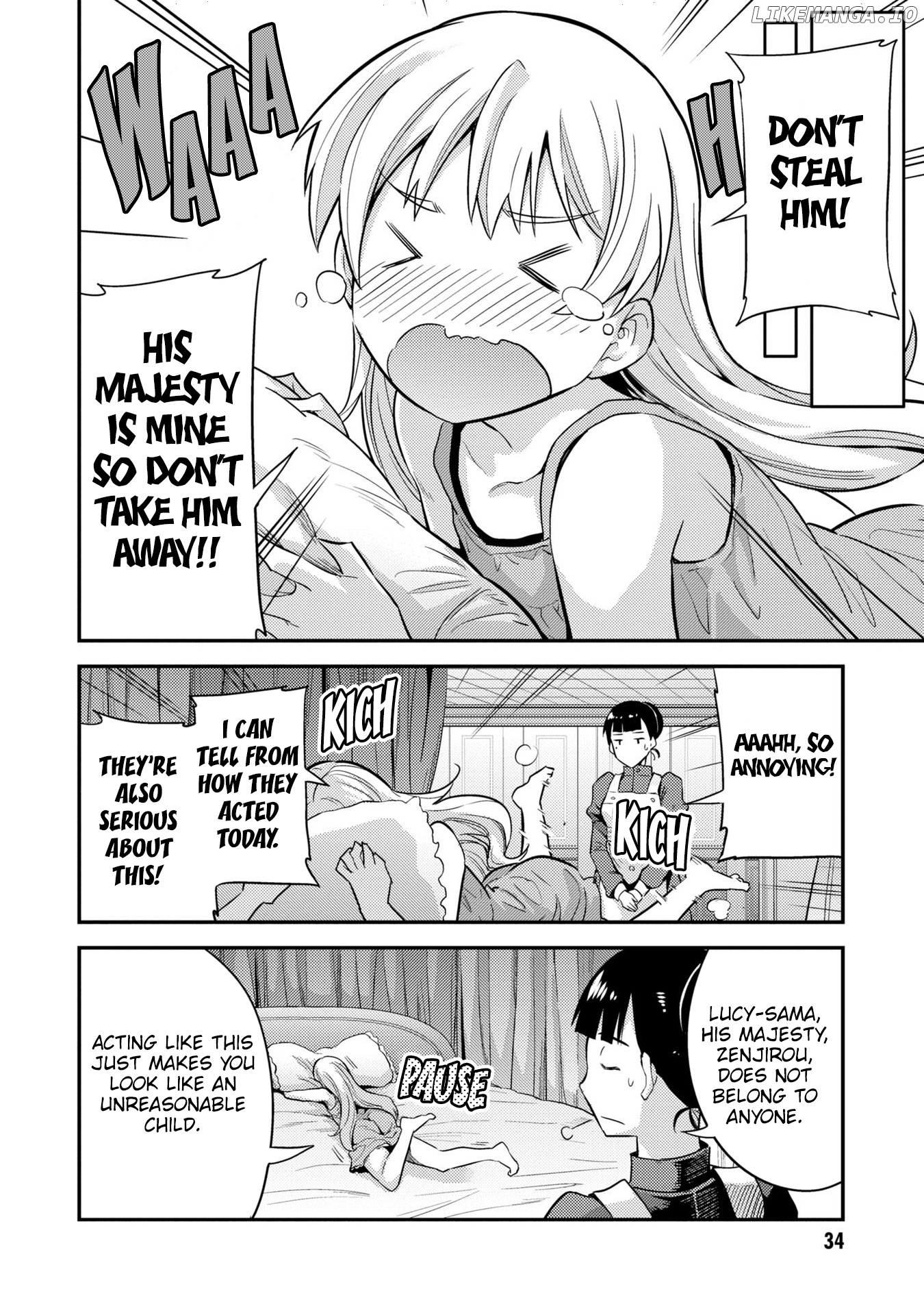 Risou no Himo Seikatsu chapter 53.5 - page 34