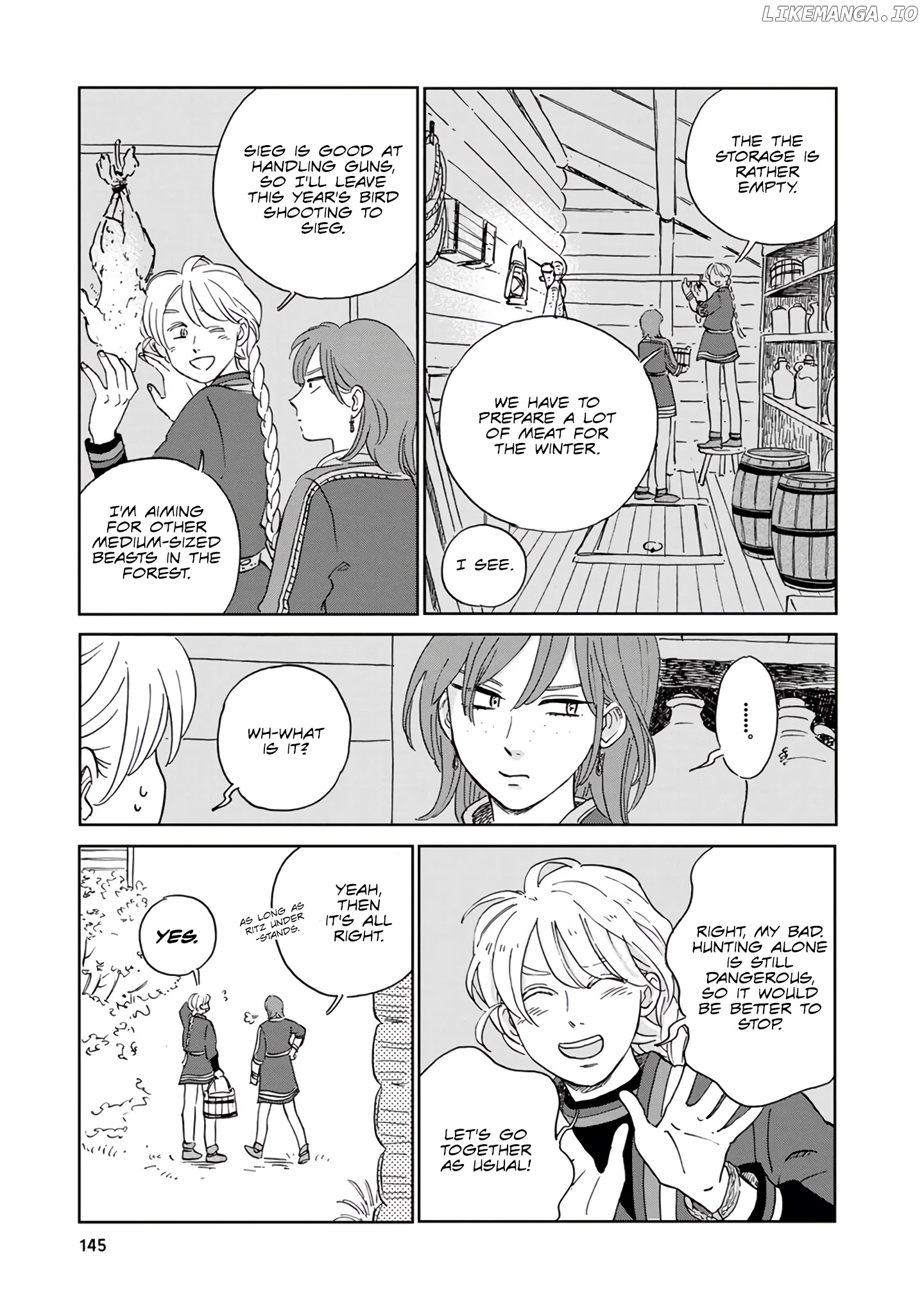 Hokuou Kizoku to Moukinzuma no Yukiguni Karigurashi chapter 29 - page 13