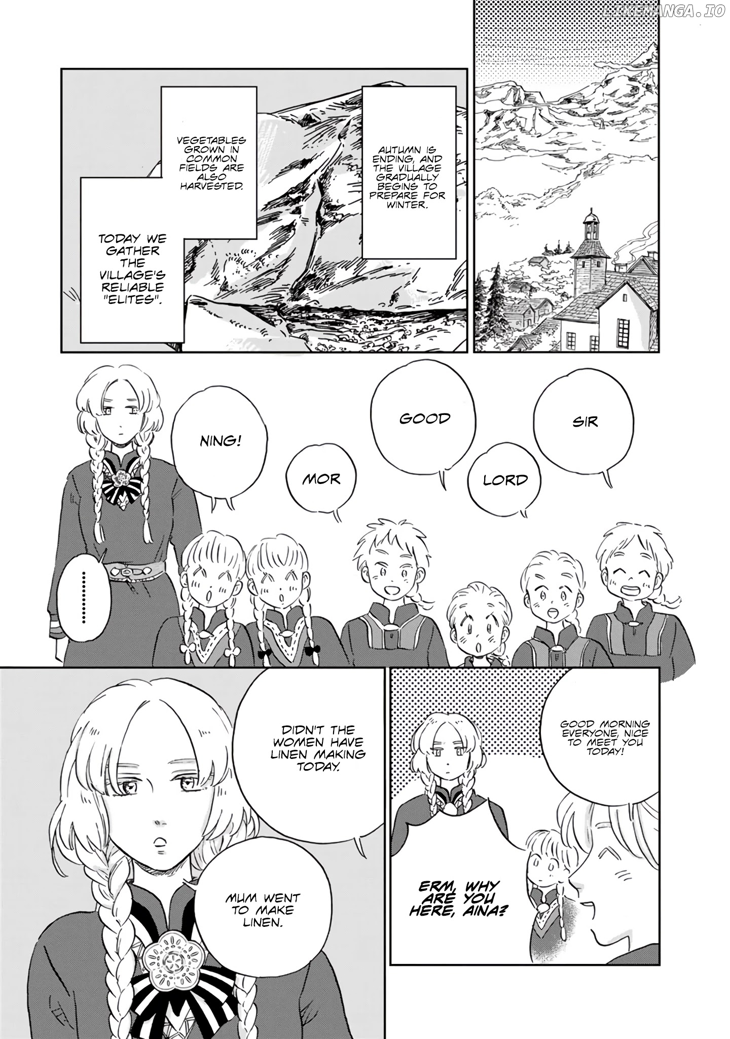 Hokuou Kizoku to Moukinzuma no Yukiguni Karigurashi chapter 32 - page 3