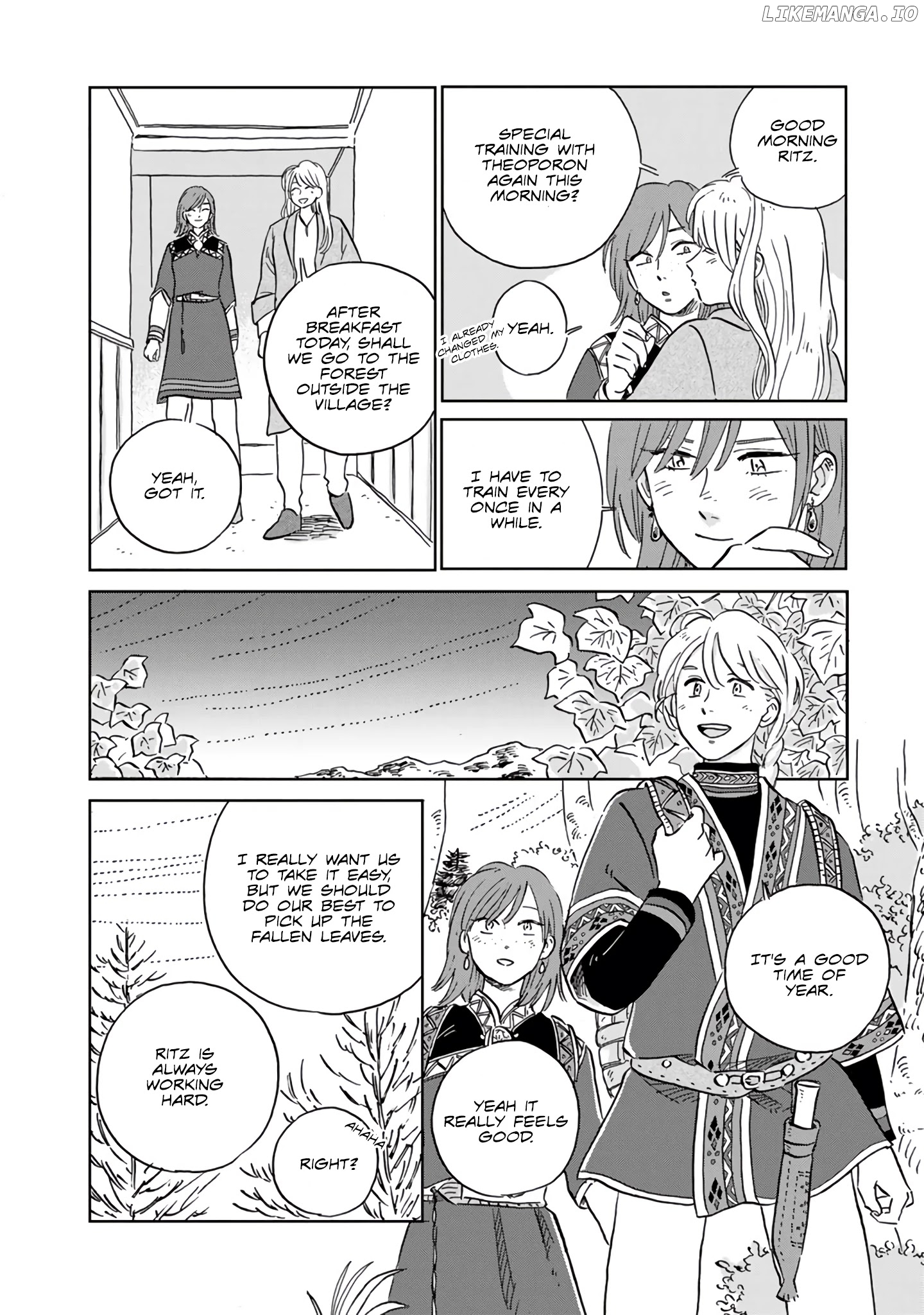 Hokuou Kizoku to Moukinzuma no Yukiguni Karigurashi chapter 36 - page 4